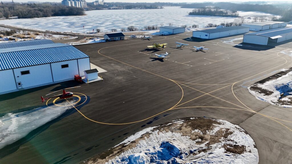 Elbow Lake Municipal Airport - Apron Expansion & Taxiway Alpha Construction - Bollig Engineering