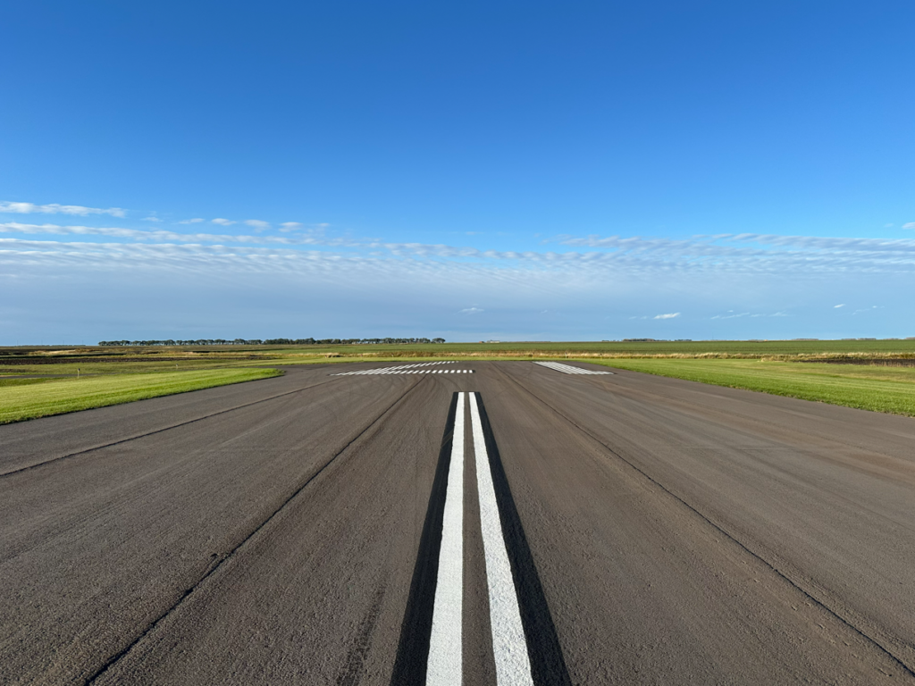 Stephen Municipal Airport runway - Bollig Engineering