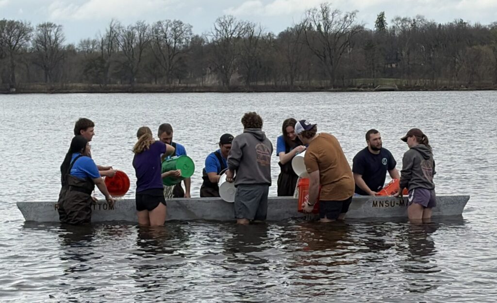 ASCE Concrete Canoe Competition - Melayna Marhsman | Bollig Engineering