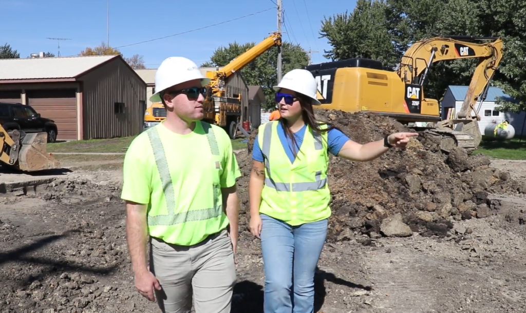 maverick and melayna - civile engineer interns - Bollig engineering